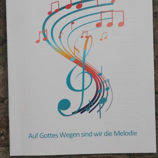 Cover des Liedheftes der Erstkommunionfeiern
