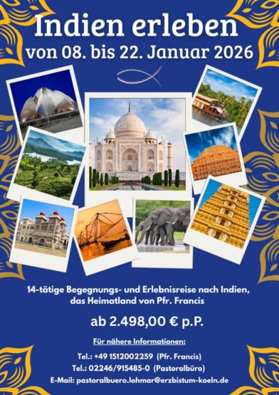2025-03 Plakat Indienreise 2026