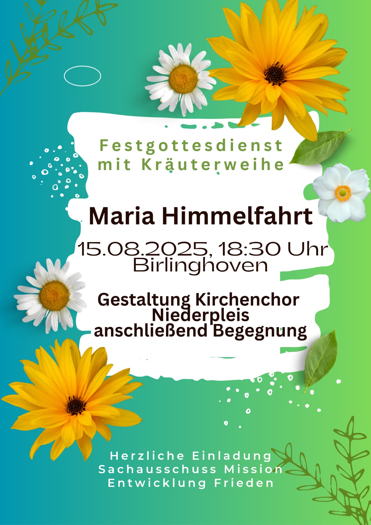 2025-08-15_Festgottesdienst Kräuterweihe Birlinghoven