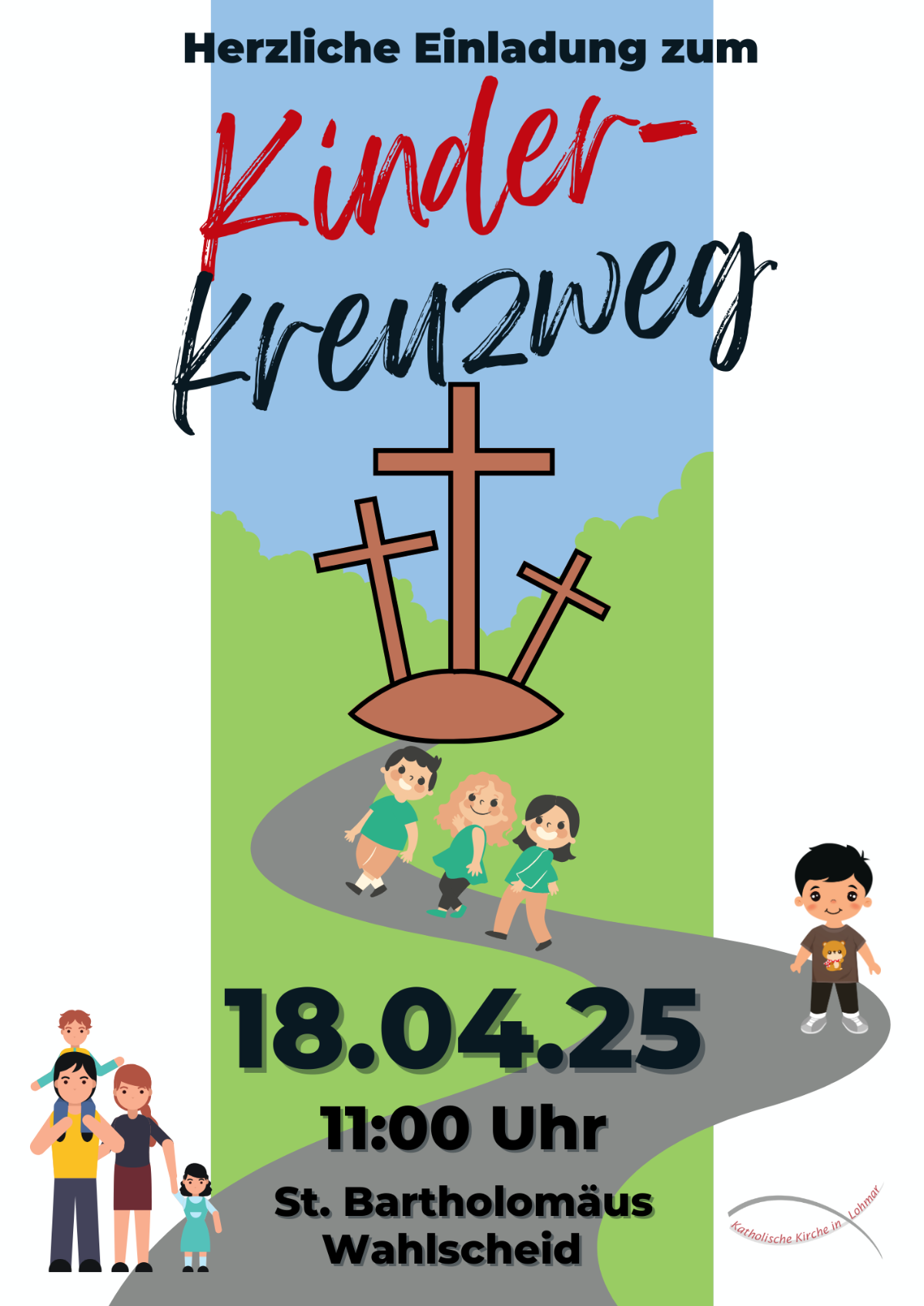 Symbolbild für die Einladung zum Kinderkreuzweg