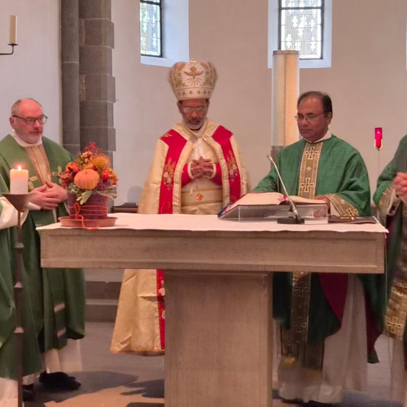 Bilder der Messe mit Bischof Remigius und Cordia-Abend