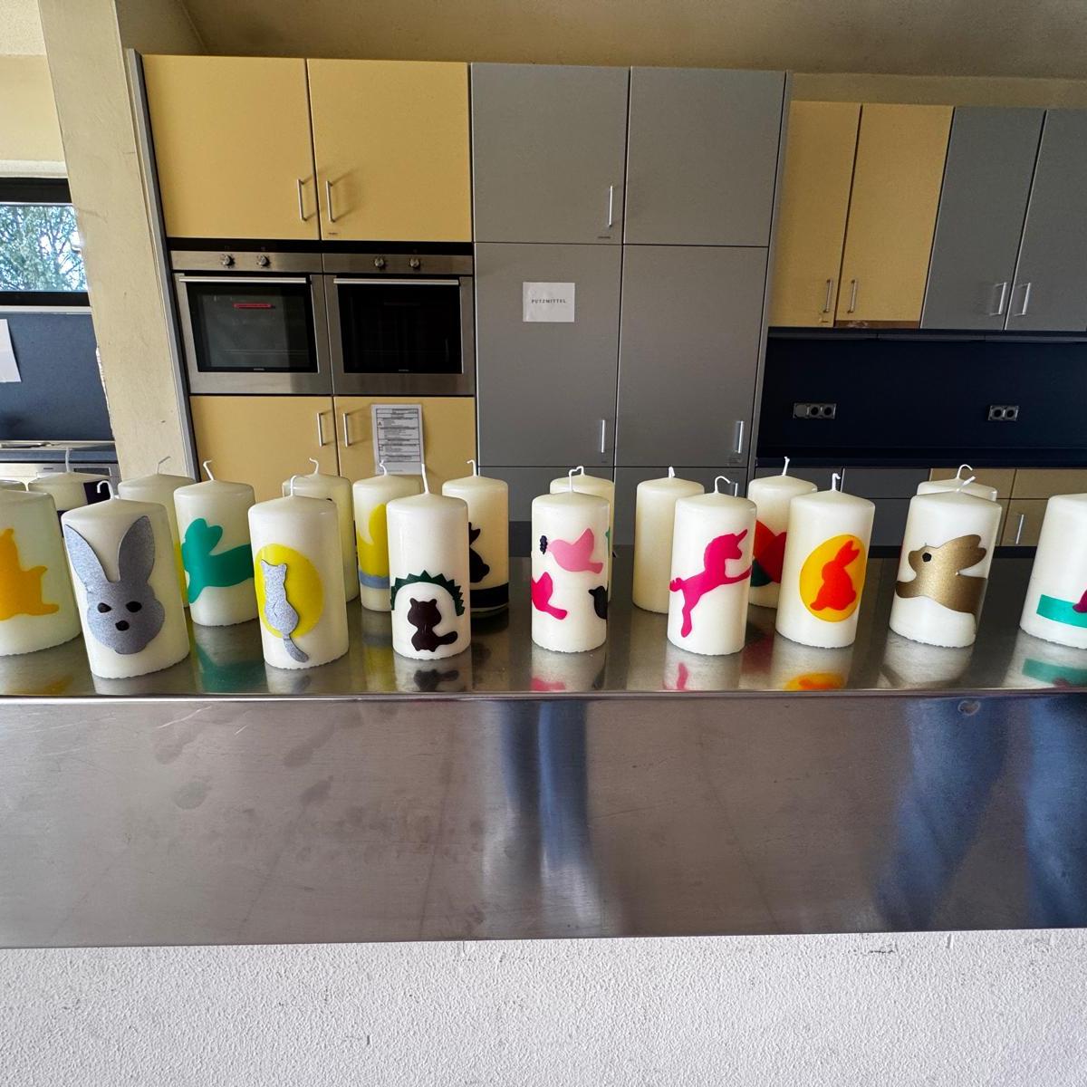 Bilder der Kerzenaktion der Messdiener