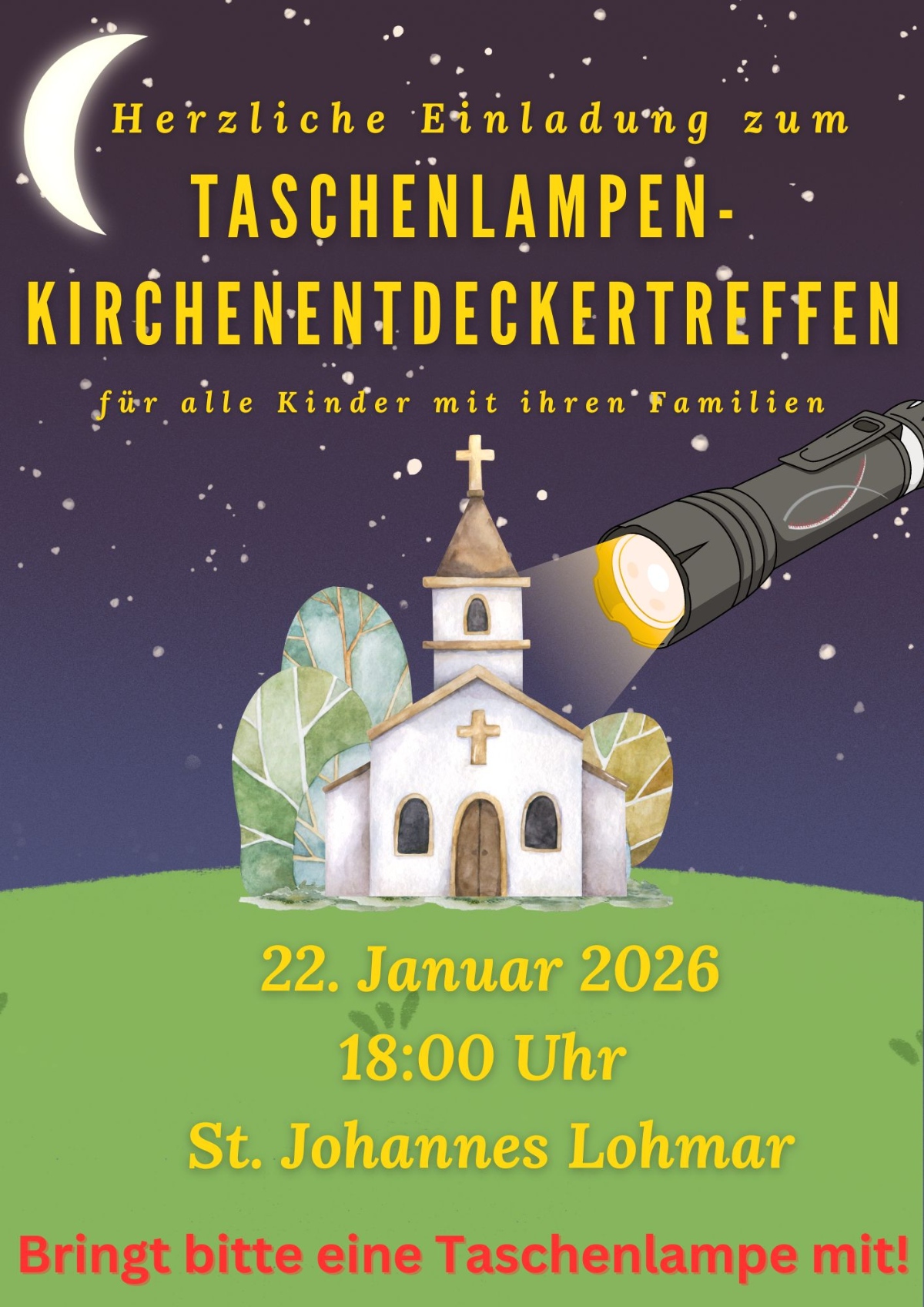 2026-01-22 Taschenlampen - Kirchenendeckertreffen