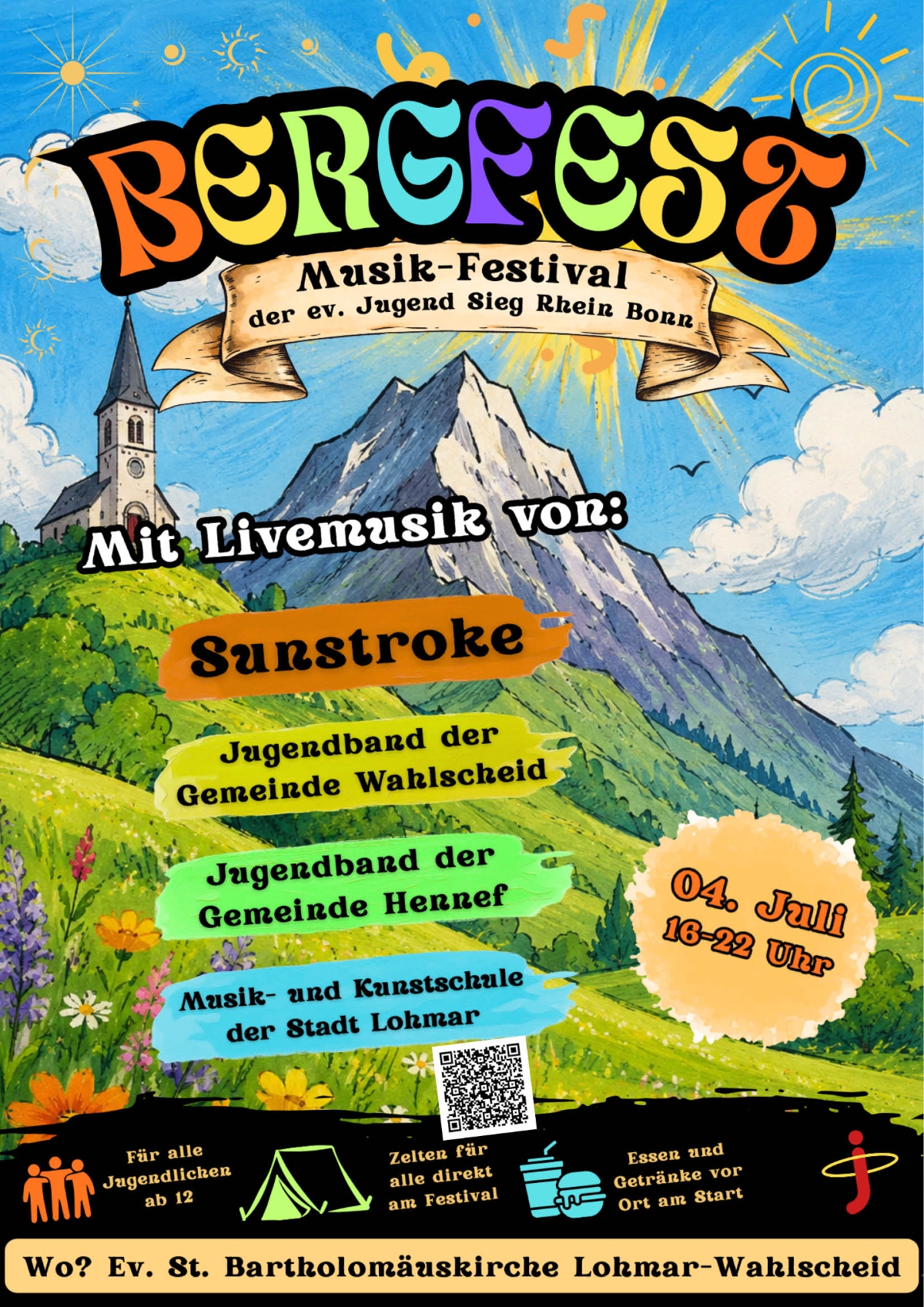 2026-06-10_Plakat Bergfest mit QR