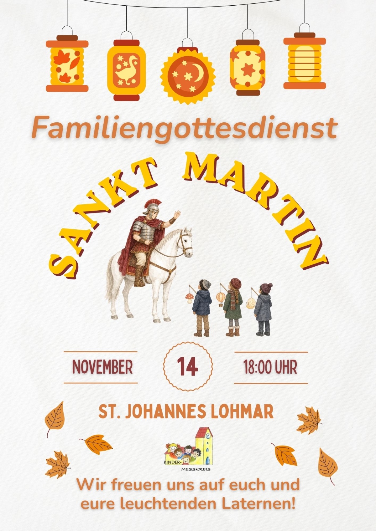 Familiengottesdienst Sankt Martin