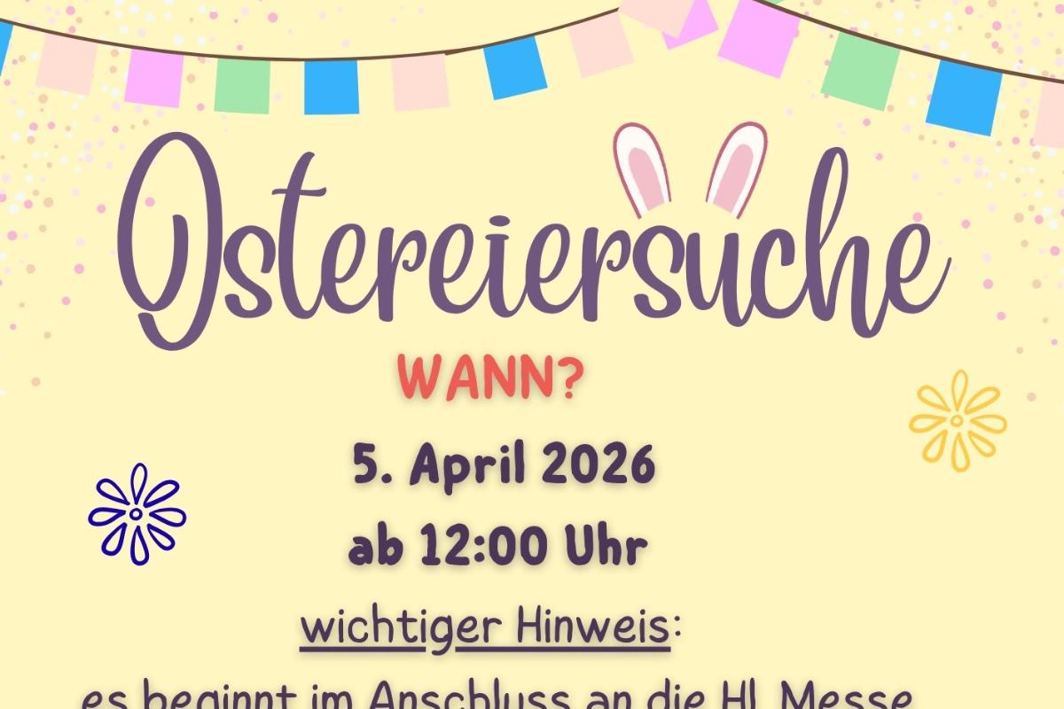 Ostereiersuche