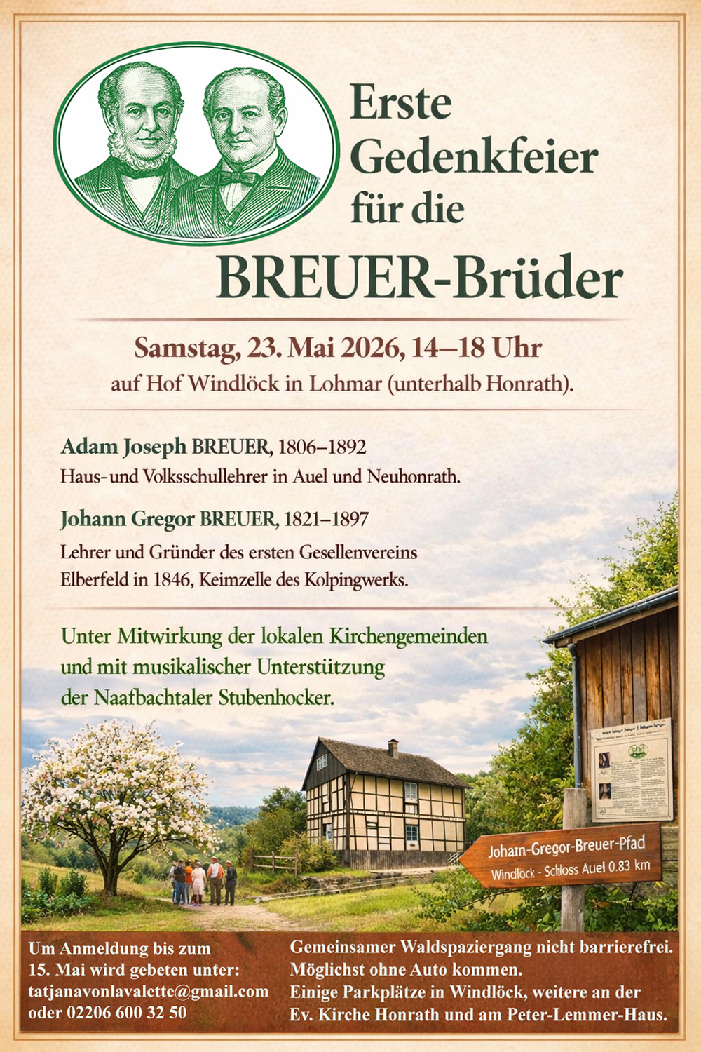 Poster_hoch_BREUER-Gedenkfeier_23.05.2026_Ulrike Clever