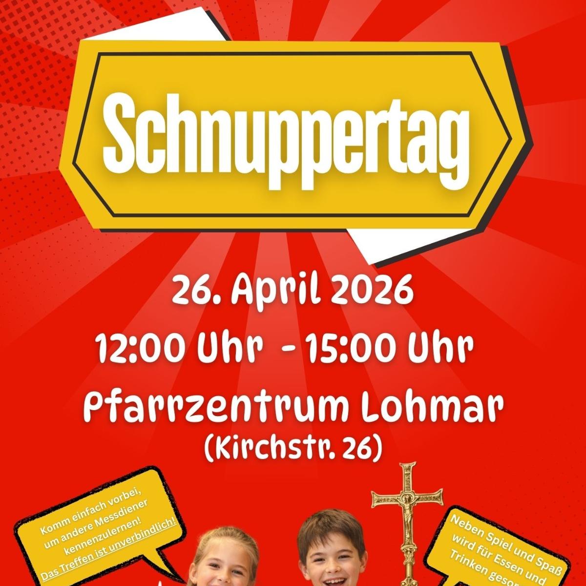 Schnuppertag Messdiener