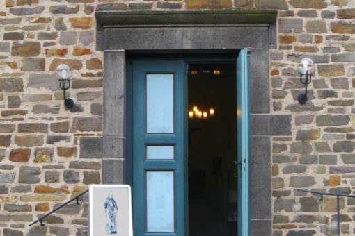 Portal der Kirche St. Bartholomäus in Lohmar-Wahlscheid